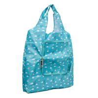 Create It! poptastic opvouwbare shopper turquoise