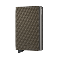 Secrid Slim Wallet Portemonnee Carbon Khaki - thumbnail