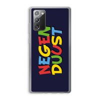 90's One: Samsung Galaxy Note 20 / Note 20 5G Transparant Hoesje