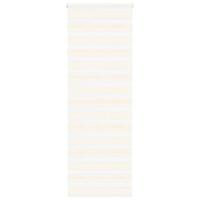 VidaXL Zebra rolgordijn 75x200 cm stofbreedte 70,9 cm marmerbeige