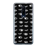 Eye pattern #3: OnePlus 7 Pro Transparant Hoesje