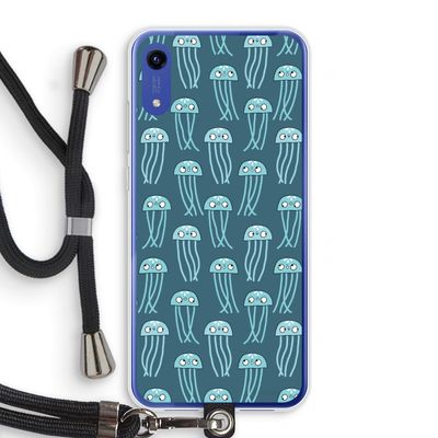 Kwallie: Honor Play 8A Transparant Hoesje met koord