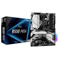 ASRock B550 Pro4 Moederbord Socket AMD AM4 Vormfactor ATX Moederbord chipset AMD® B550
