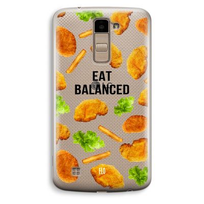 Eat Balanced: LG K10 (2016) Transparant Hoesje
