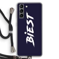 Biest: Samsung Galaxy S21 Transparant Hoesje met koord
