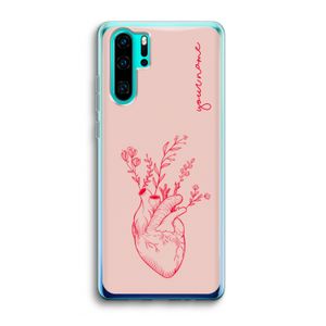 Blooming Heart: Huawei P30 Pro Transparant Hoesje