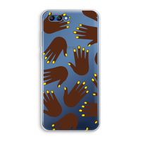 Hands dark: Honor 10 Transparant Hoesje