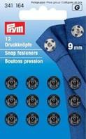 Prym Drukkers Zwart 9mm