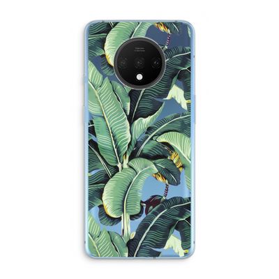 Bananenbladeren: OnePlus 7T Transparant Hoesje