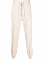 Brunello Cucinelli pantalon de jogging à lien de resserrage - Tons neutres