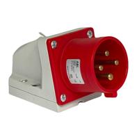 Enzo cee 4p/32a/400v opb wcd rood met pennen - 6315168