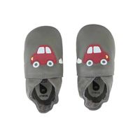 Bobux babyslofjes Grey Orange Racing Car Maat