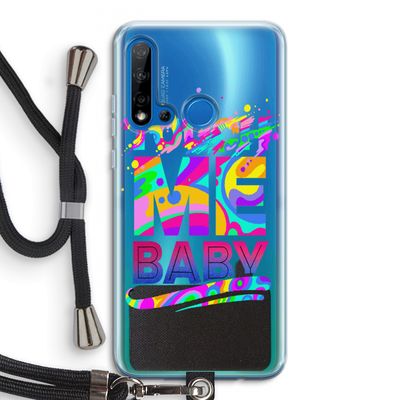 Touch Me: Huawei P20 Lite (2019) Transparant Hoesje met koord