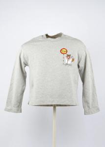 Regular Burberry Sweatshirt in Gray size M