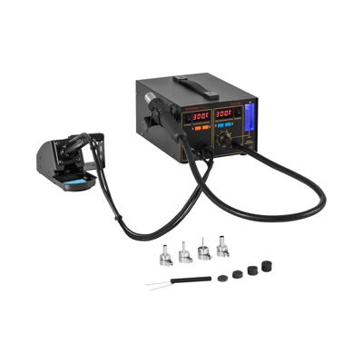 Soldeerstation met soldeerdampafzuiging - 2 Displays - 720 W - Basic