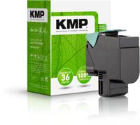 KMP Toner vervangt Lexmark 71B0040 Compatibel Geel 2300 bladzijden L-T110Y 3930,0009 - thumbnail