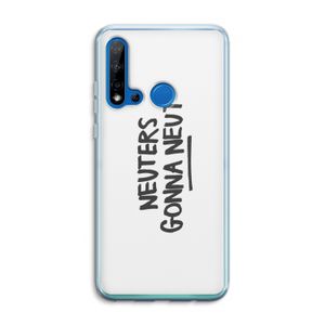 Neuters: Huawei P20 Lite (2019) Transparant Hoesje