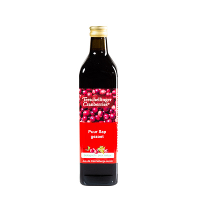 Terschellinger Cranberries Cranberrysap Eko Gezoet