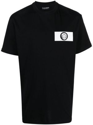 Plein Sport t-shirt en coton à imprimé graphique - Noir