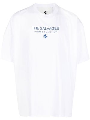 The Salvages t-shirt à logo imprimé - Blanc