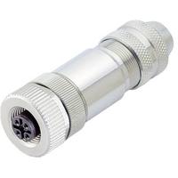 binder 99-1486-812-08 Sensor/actuator connector, niet geassembleerd M12 Aantal polen: 8 Bus, recht 1 stuk(s) - thumbnail