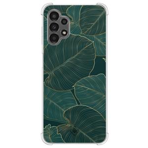 Samsung Galaxy A13 4G shockproof hoesje - Monstera leaves