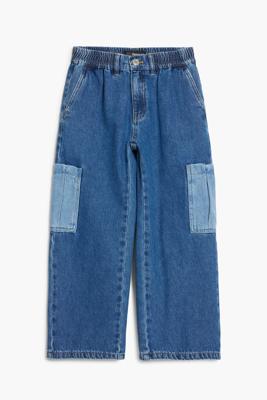 Utility spijkerbroek - BLUE - 9/10