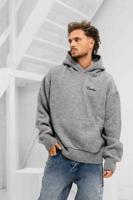 Equalité Fluffy Knit Hoodie Heren Grijs - Maat S - Kleur: ZwartGrijs | Soccerfanshop