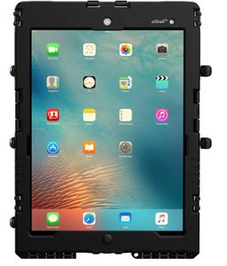 Andres aiShell heavy-duty case iPad met speciale UV-stabiele hybride glasfilm