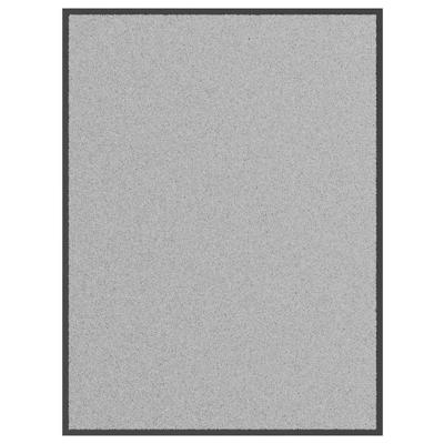 Deurmat 80x120 cm grijs