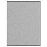 Deurmat 80x120 cm grijs