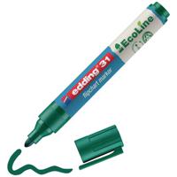 Edding 4-31004 Flipchartmarker 31 EcoLine Ronde punt 1.5 - 3 mm Groen 1 stuk(s) - thumbnail