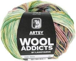 Lang Yarns Artsy 012 Groen/Geel/Roze/Petrol