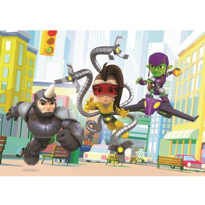 Clementoni spidey and his amazing friends puzzel 2 x 20 stukjes