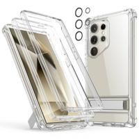 Galaxy S24 Ultra Armor Kickstand Case - Clear
