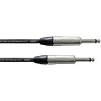 Cordial CXI 3 PP Jackplug Instrumenten Kabel [1x Jackplug male 6,3 mm - 1x Jackplug male 6,3 mm] 3.00 m Zwart