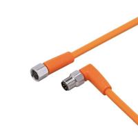 ifm Electronic EVT194 Verbindingskabel Aantal polen (sensoren): 4, 4 Stekker, haaks, Bus, recht 5 m 1 stuk(s)