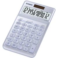 Casio JW-200SC Bureaurekenmachine Blauw Aantal displayposities: 12 werkt op zonne-energie, werkt op batterijen (b x h x d) 109 x 11 x 184 mm - thumbnail