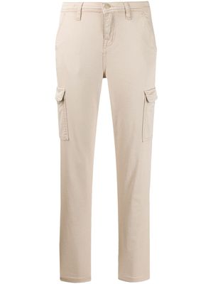 7 For All Mankind pantalon slim crop - Tons neutres
