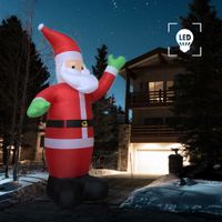 Kerstman opblaasbaar LED XXL IP44 600 cm - thumbnail