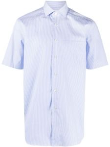 Xacus chemise en coton à rayures - Bleu