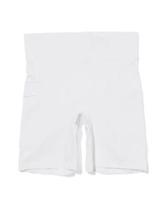 HEMA Dames Fietsshort Real Lasting Cotton Wit (wit)
