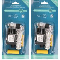 Adapter 2x AA batterij vervanger - set 2x