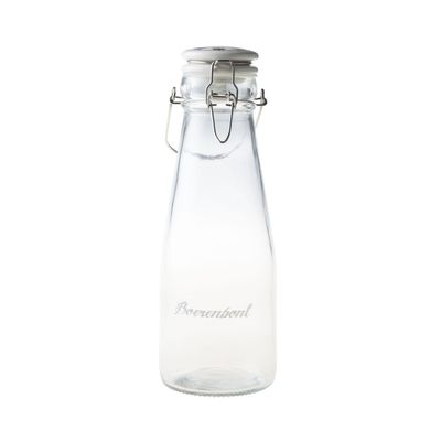 Boerenbont beugelfles glas 70 cl