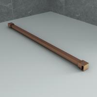 Stabilisatiestang BWS Antonia Tot 100 cm Geborsteld Koper Boss & Wessing
