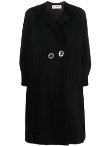 A.N.G.E.L.O. Vintage Cult manteau croisé à revers crantés (années 1940) - Noir