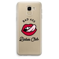 Badass Babes Club: Samsung Galaxy J6 (2018) Transparant Hoesje