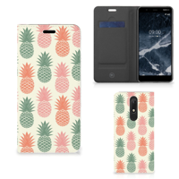 Nokia 5.1 (2018) | Flip Style Cover | Ananas