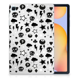 Tablet BackCover Samsung Galaxy Tab S6 Lite | S6 Lite (2022) Silver Punk