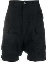 Rick Owens DRKSHDW side cargo-pocket shorts - Noir - thumbnail